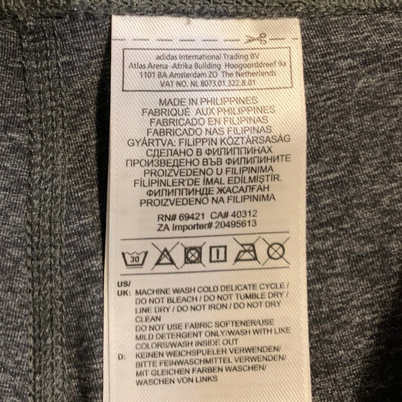 Reebok Grey Active Leggings - Picture 3 of 4